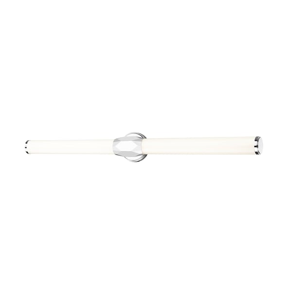 Z-Lite Cooper Vanity, 1-Light, 40 In.W x 4 In.L x 4.75 In.H, Chrome /Frosted 1010-40W-CH-LED - main